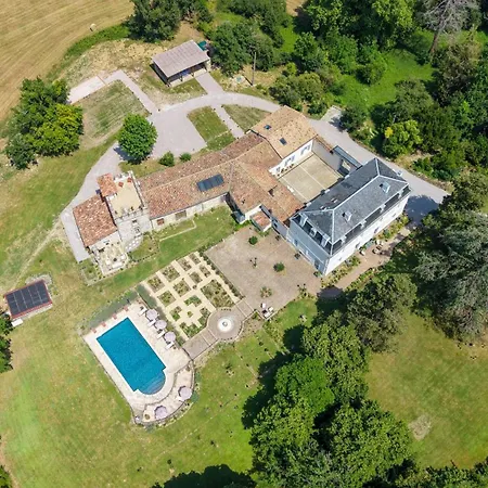 Dom wakacyjny Luxury De Chateau Mirabel - Latour - With Saltwater Swimming Pool And Ac *